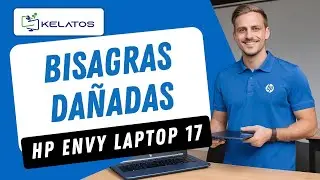 ¿Cómo reparar un HP ENVY Laptop 17 que tiene las bisagras dañadas?  Cambio de Lcd Cover y Pantalla