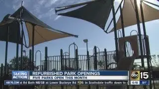 City of Phoenix to open five new parks