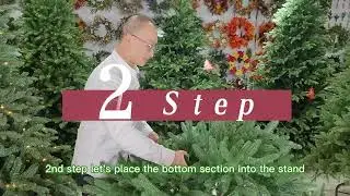 Longstar Christmas Tree Assemble & Fluffy Instruction