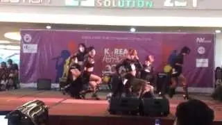 POISON - Mirror Mirror + Dance Break + Volume Up @Semifinal KNF 2014 Festival Citylink 12042014