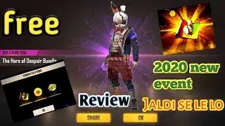Free fire🔥- Free blueprint + free evolution stone&radic;&radic;Exchange The hare of despair bundle free