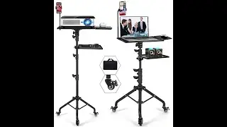 Asltoy: Adjustable Projector Tripod with Trays Review - Pros & Cons - Asltoy Projector Tripod Stand