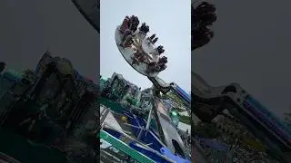 High Speed Kirmes Karussell ohne Musik! - Mr. Gravity Kirmes L&uuml;denscheid 2024
