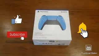 Unboxing PS5 Ice Blue Controller