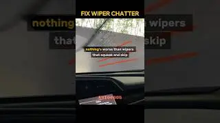 Wiper Chatter? Here&rsquo;s the Fix 👇