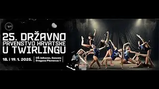 DRŽAVNO PRVENSTVO HRVATSKE U TWIRLINGU 2025 - NEDJELJA