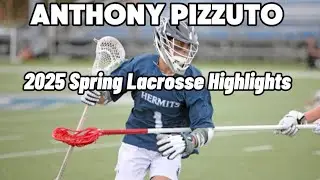 Anthony Pizzuto (Class of 2026) 2025 Spring Lacrosse Highlights (Contacts in description)
