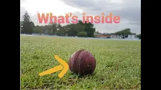 What's inside a test cricket ball 🏏 🤔?