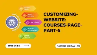 CUSTOMIZING WEBSITE COURSES PAGE PART 5