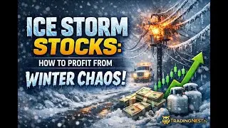 How I Trade Ice Storm Stocks | Winter Weather Plays That Move the Market