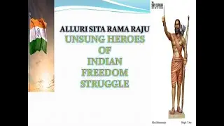 Unsung heroes of Freedom struggle | Alluri sita rama raju ||  post card on unsung heroes