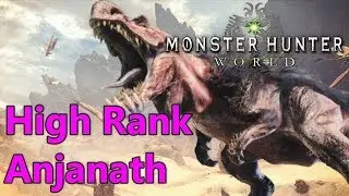 High Rank Anjanath Longsword - Monster Hunter World