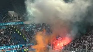 MSV Duisburg - VfL Bochum 20.12.2015 Pyroshow + Support der Bochumer