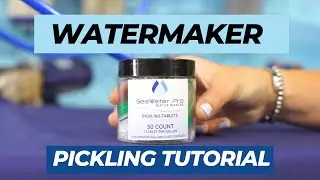 SeaWater Pro watermaker pickling
