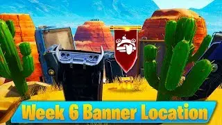 Secret Banner Location Week 6 Season 7 (Fortnite Find Secret Banner in Loading Screen 6)