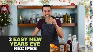 New Years Eve Recipes | 3 Easy Non-alcoholic Cocktails 2021 | Dedycated