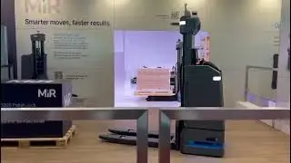 MiR1200 Pallet Jack at LogiMAT 2024
