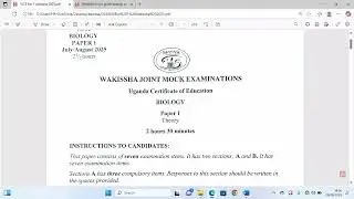 Предлагаемое руководство для работы по биологии в Вакише №1