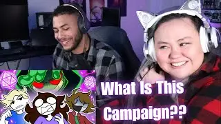 OtakuCouple отреагировал на мою первую игру в Dungeons & Dragons (повторная загрузка)