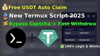 Script Nuyul USDT Via Apk Termux 2025 - Auto Claim faucet & Bypass Captcha 💯% Work It & Proven Legit