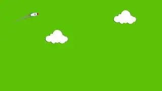Rocket green screen animation effects |HD footages|chroma Key
