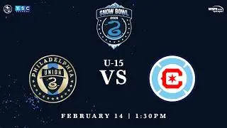 Snow Bowl 2026 | U-15 Showcase Philadelphia Union vs. Chicago Fire FC
