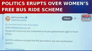 BJP vs Congress Over Free Bus Ride Scheme For Women | Political Row Explained