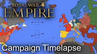 Armies tracked in an Empire Total War campaign
