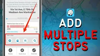 How To Add Multiple Stops On Waze