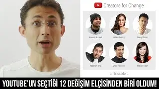 Я один из 12 чейнджеров, выбранных YouTube #CreatorsforChange