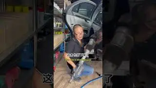 Mercedes-Benz air shock absorber repair case #airsuspension #carmaintenance #mechanic #carrepair