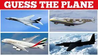 Guess the Aircraft | Military & Commercial Planes Quiz
