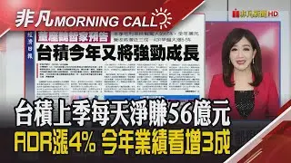 台關稅15%投資美5千億美元 台積ADR漲4% 應材.輝達.美光領費半創高 記憶體.被動元件.玻纖漲價潮 廣達迎3年爆發期｜主播陳韋如｜【非凡Morning Call】20260116｜非凡財經新聞