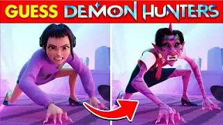 Guess The KPop Demon Hunters SWAP Quiz | Huntrix vs Saja Boys!!!