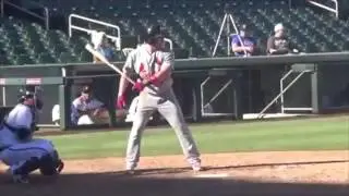Harrison Bader, OF, Cardinals (10-24/26/27-2016) - Glendale Desert Dogs, Arizona Fall League