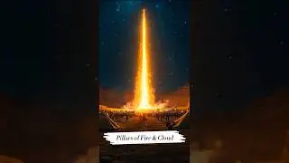 EXODUS - Pillar of Fire & Pillar of Cloud - as if you were there #Bible #Exodus #Moses #Christian