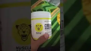 Muscle asylum creatine monohydrate 83serving #creatine #gym