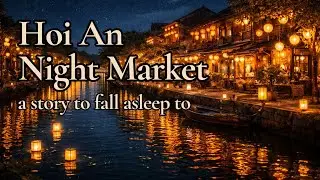 Hoi An Night Market, Lantern Glow | Relaxing Sleep Story for Adults | Restoryy