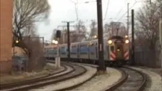 Metra Electric South Chicago Branch at 93rd, Bryn Mawr & 70th
