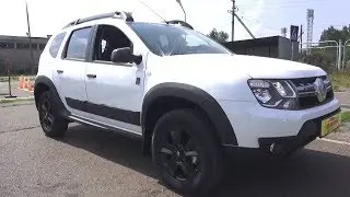 2018 Renault Duster 2.0 AT 4x4 Dakar Black Edition. Start Up, Engine, and In Depth Tour.