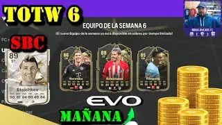 LLEGA EL TOTW6 con GRIEZMANN, GORETZKA, FRIMPONG,... ⭐ SBC de STOICHKOV y MA&Ntilde;ANA VEMOS LAS EVOs!!