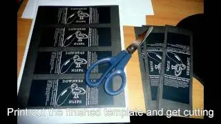 Tips - Bottle Labels - How to make your own