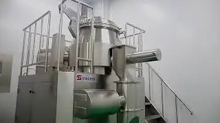 FL Series Powder Fluid Bed Granulator for Food Seasoning Granule Flavor  Granulated Mushroom PowderF