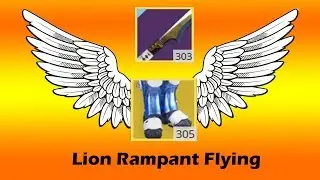 How to fly with Lion Rampant, a quick lesson.