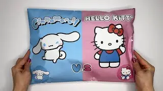 HELLO KITTY and CINNAMOROLL Blind Bags 🎀 ASMR 🎀 Sanrio blind bag paper | Paper Sanrio