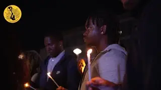 The Black Student Union :A candlelight vigil in memory of Trey Reed