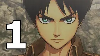 Attack On Titan English Walkthrough Part 1 - No Commentary Playthrough (PS4)