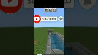 How to make cobblestone farm in minecraft | #shorts #minecraft
