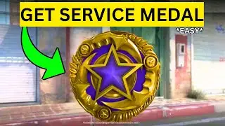 How To Get Service Medal in CS2(EASY)