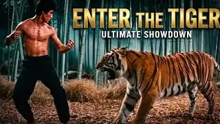 Bruce Lee vs Tiger 😱 70s Legendary Fight